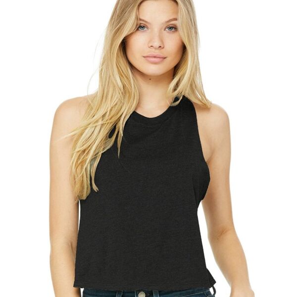 Women's Racerback Cropped Tank Thumbnail