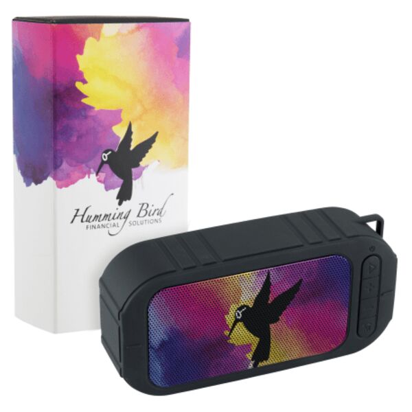 Pebble Bluetooth Speaker with Full Color Wrap Thumbnail