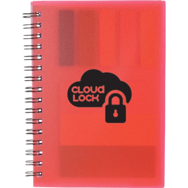 3" x 4" Peppi Spiral with Sticky Notes Thumbnail