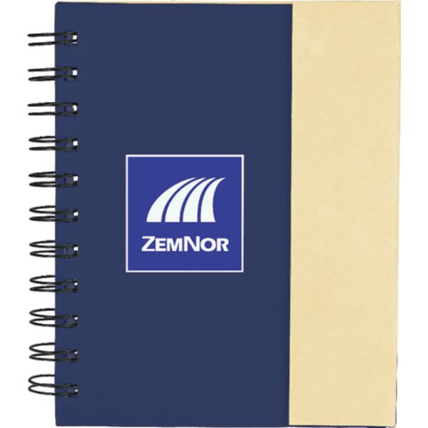 5.5" x 6" Lock-it Mini Spiral Notebook w/Pen Thumbnail