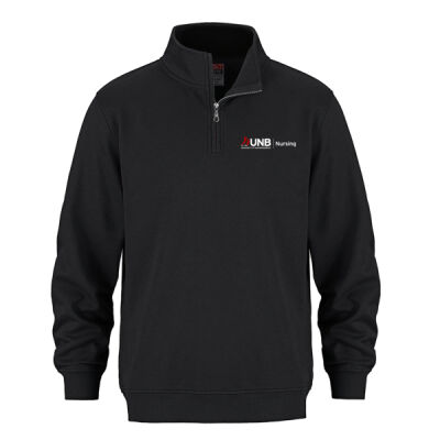 Adult 1/4 Zip Pullover Sweatshirt Embroidered Logo *Personalized with Department* Thumbnail