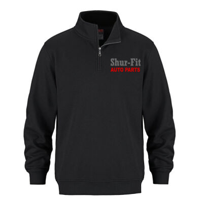 Adult 1/4 Zip Sweatshirt (Embroidered Logo) Thumbnail