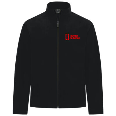 WATER REPELLENT SOFT SHELL MEN'S JACKET (Embroidered Logo) Thumbnail