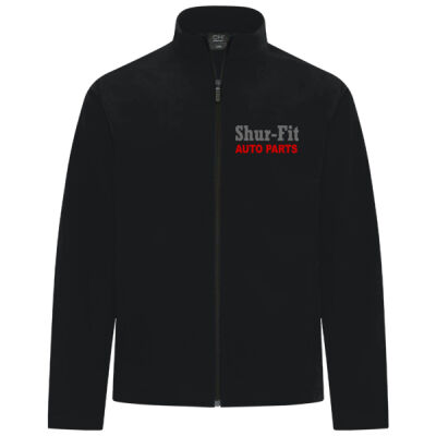 WATER REPELLENT SOFT SHELL MEN'S JACKET (Embroidered Logo) Thumbnail