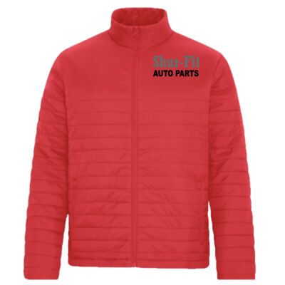 GO TO PUFFY MEN'S JACKET (Embroidered Logo) Thumbnail